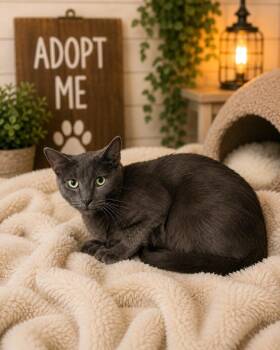 Sinead -  Domestic Short Hair Cat for Adoption in Effingham, Illinois - Sinead | PetCurious