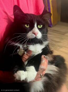Panda -  Domestic Long Hair Cat for Adoption in Houston, Texas - Panda | PetCurious