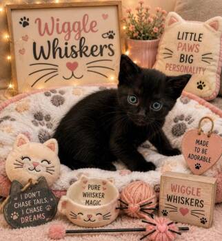 Wiggle Whiskers -  Domestic Short Hair Cat for Adoption in Washington Court House, Ohio - Wiggle Whiskers | PetCurious