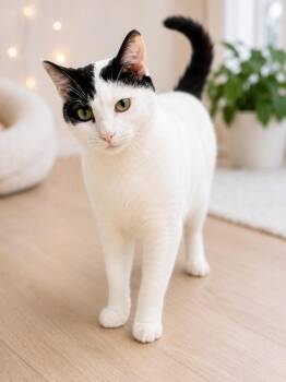 Domestic Short Hair Cats Available for Adoption in Corpus Christi, Texas - Panda | PetCurious