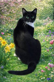 Domestic Short Hair Cats Available for Adoption - Salsa | PetCurious