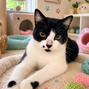 Elon -  Domestic Short Hair Cat for Adoption in Tampa, Florida - Elon | PetCurious