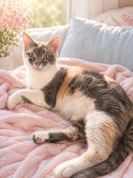 Bat Girl -  Dilute Calico Cat for Adoption in Newton, Illinois - Bat Girl | PetCurious