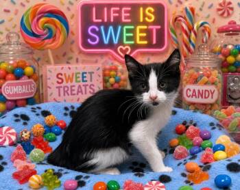 Trident -  Domestic Short Hair Cat for Adoption in Washington Court House, Ohio - Trident | PetCurious