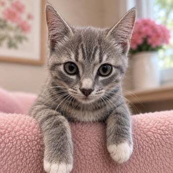 Meowley Cyrus -  Domestic Short Hair Cat for Adoption in Marshall, Texas - Meowley Cyrus | PetCurious