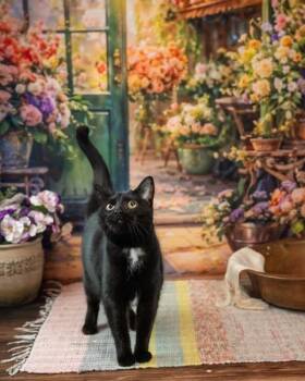 Simone -  Domestic Short Hair Cat for Adoption in Lapeer, Michigan - Simone | PetCurious