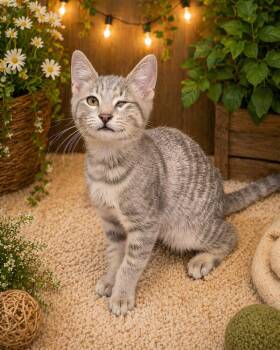 Domestic Short Hair Cats Available for Adoption in Dallas, Texas - Popeye 0385 | PetCurious