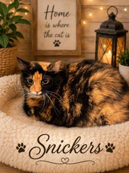 Snickers -  Domestic Long Hair Cat for Adoption in Dalton, Georgia - Snickers | PetCurious