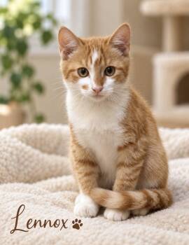 Lennox -  Domestic Short Hair Cat for Adoption in Pawleys Island, South Carolina - Lennox | PetCurious