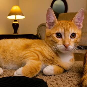 Rescue Tabby and Domestic Short Hair Cats for Adoption - Dash (Brother Of Dart) | PetCurious