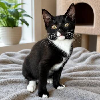 Pebble -  Domestic Short Hair Cat for Adoption in Long Beach, California - Pebble | PetCurious