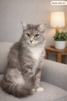 Naomi -  Domestic Medium Hair and Domestic Short Hair Cat for Adoption in Wilkesboro, North Carolina - Naomi | PetCurious