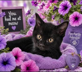 Petunia -  Domestic Short Hair Cat for Adoption in Washington Court House, Ohio - Petunia | PetCurious