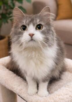 Domestic Long Hair and Dilute Calico Cats Available for Adoption - Grove | PetCurious