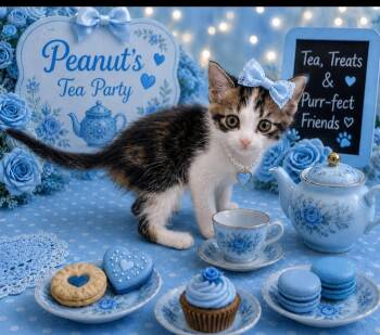 Peanut -  Domestic Short Hair Cat for Adoption in Washington Court House, Ohio - Peanut | PetCurious