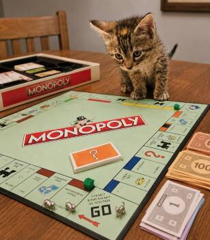 Monopoly -  Domestic Short Hair Cat for Adoption in Valley Park, Oklahoma - Monopoly | PetCurious