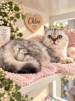 Chloe -  British Shorthair Cat for Adoption in Tavares, Florida - Chloe | PetCurious