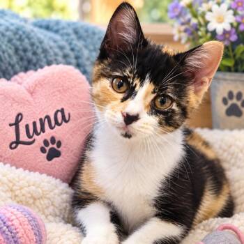 Luna -  Domestic Short Hair Cat for Adoption in League City, Texas - Luna | PetCurious
