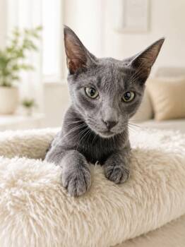 Katherine -  Russian Blue Cat for Adoption in Lucas, Texas - Katherine | PetCurious