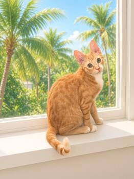 Milo -  Domestic Short Hair Cat for Adoption in Fort Myers, Florida - Milo | PetCurious