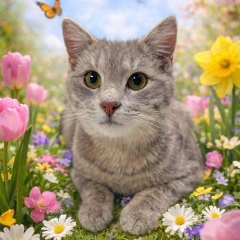 Domestic Short Hair Cats Available for Adoption in Morganton, North Carolina - Countess Clawdia | PetCurious