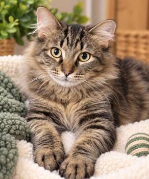 Peyton -  Domestic Medium Hair Cat for Adoption in Richmond, Virginia - Peyton | PetCurious