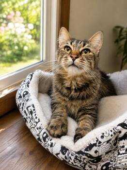 Mort -  Domestic Medium Hair Cat for Adoption in Susanville, California - Mort | PetCurious