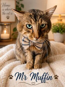 Mr  Muffin -  Domestic Medium Hair Cat for Adoption in Dalton, Georgia - Mr  Muffin | PetCurious