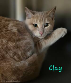 Rescue Domestic Short Hair Cats for Adoption in Cambridge, Maryland - Clay | PetCurious