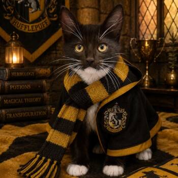Hufflepuff -  Domestic Short Hair Cat for Adoption in Mount Vernon, Indiana - Hufflepuff | PetCurious