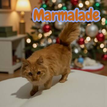 Domestic Long Hair Cats Available for Adoption - Marmalade | PetCurious