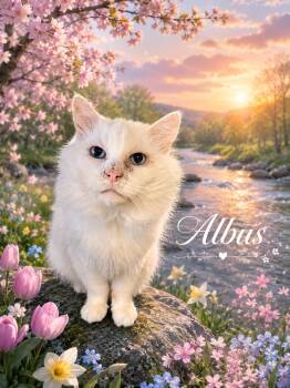 Albus  -  Domestic Long Hair Cat Available for Adoption in Barton, Vermont - Albus  | PetCurious