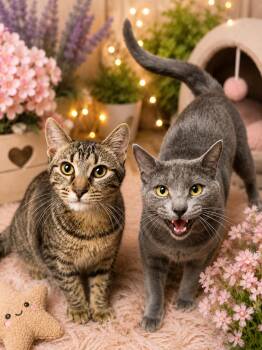 Gator & Crock -  Domestic Short Hair Cat for Adoption in Barton, Vermont - Gator & Crock | PetCurious
