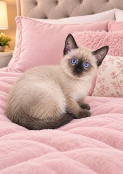 Sasha -  Siamese Cat for Adoption in Los Angeles, California - Sasha | PetCurious