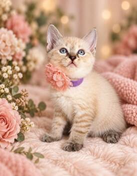 Dusty Rose -  Balinese and Siamese Cat for Adoption in Tavares, Florida - Dusty Rose | PetCurious