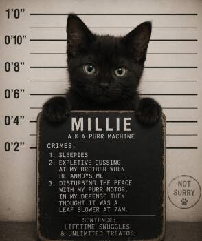 Millie in foster care (must be adopted with a sibling) -  Domestic Short Hair Cat for Adoption in Ellicott City, Maryland - Millie In Foster Care (must Be Adopted With A Sibling) | PetCurious