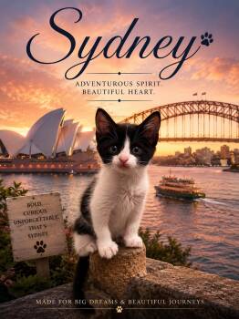 Sydney -  Domestic Short Hair Cat for Adoption in Los Angeles, California - Sydney | PetCurious