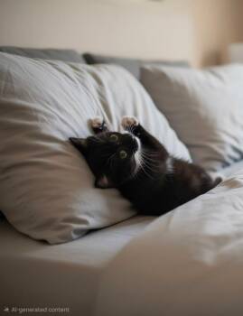 Moonlight -  Domestic Short Hair Cat for Adoption in Town 
