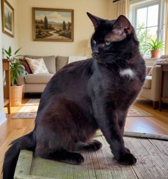 Noir -  American Shorthair Cat for Adoption in Beach Park, Illinois - Noir | PetCurious