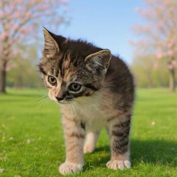 Domestic Medium Hair Cats Available for Adoption in Talladega, Alabama - Skittles 26/284 | PetCurious
