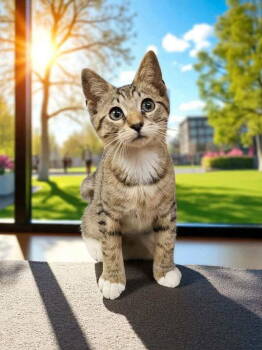 Rescue Tabby Cats for Adoption in Camden, South Carolina - Chopin | PetCurious