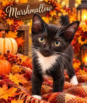 Marshmallow -  Domestic Short Hair Cat for Adoption in Randolph, Massachusetts - Marshmallow | PetCurious