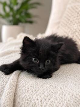 Mercury -  Domestic Medium Hair Cat for Adoption in West Hollywood, California - Mercury | PetCurious