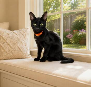 Samson Wesa -  Domestic Medium Hair Cat for Adoption in Dallas, Texas - Samson Wesa | PetCurious
