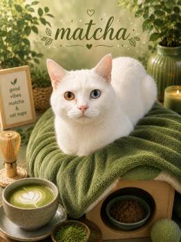 Matcha  -  Domestic Short Hair Cat Available for Adoption in Barton, Vermont - Matcha  | PetCurious