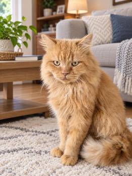 Viking -  Maine Coon and Persian Cat for Adoption in Brampton, Ontario - Viking | PetCurious
