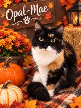 Opal-Mae -  Domestic Short Hair Cat for Adoption in Barton, Vermont - Opal-Mae | PetCurious