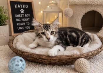 Kayko -  American Shorthair Cat for Adoption in Homestead, Florida - Kayko | PetCurious