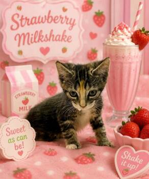 Milkshake -  Domestic Short Hair Cat for Adoption in Washington Court House, Ohio - Milkshake | PetCurious