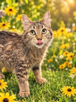 Sunny 479-26 -  Domestic Medium Hair and Domestic Short Hair Cat for Adoption in Cumming, Georgia - Sunny 479-26 | PetCurious